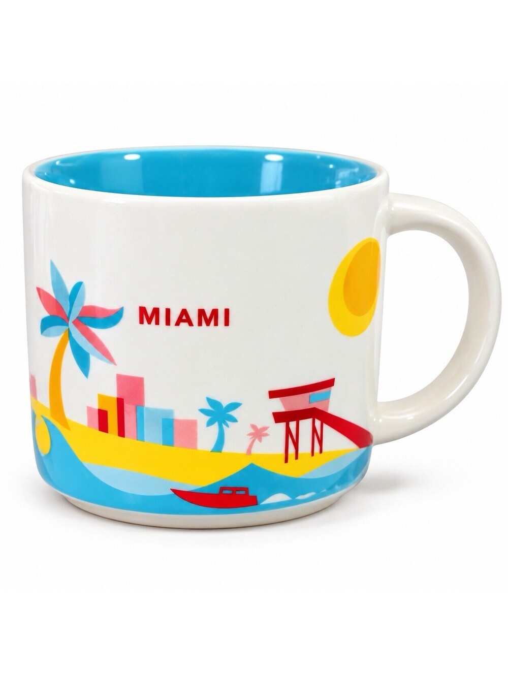 Starbucks Miami “You Are Here”Collection Ceramic Mug, 2014